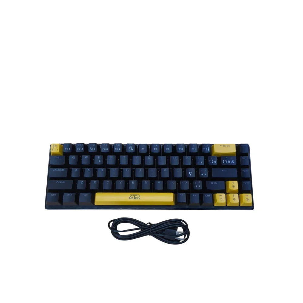 Teclado Mecanico Redragon Mitra RGB Preto Switch Brown - K551RGB-1 V2 (PT-BROWN)