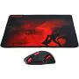 Kit Mouse e Mousepad Redragon Centrophorus M601 - M601-BA