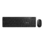 Kit Teclado e Mouse C3Tech Sem fio Preto - K-W20BK