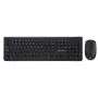 Kit Teclado e Mouse C3Tech Sem Fio 2,4GHz Multimídia Preto - K-W80BK