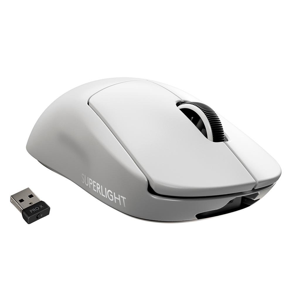 Mouse Logitech Gamer G705 RGB Lightspeed Wireless, Branco - 910-006366