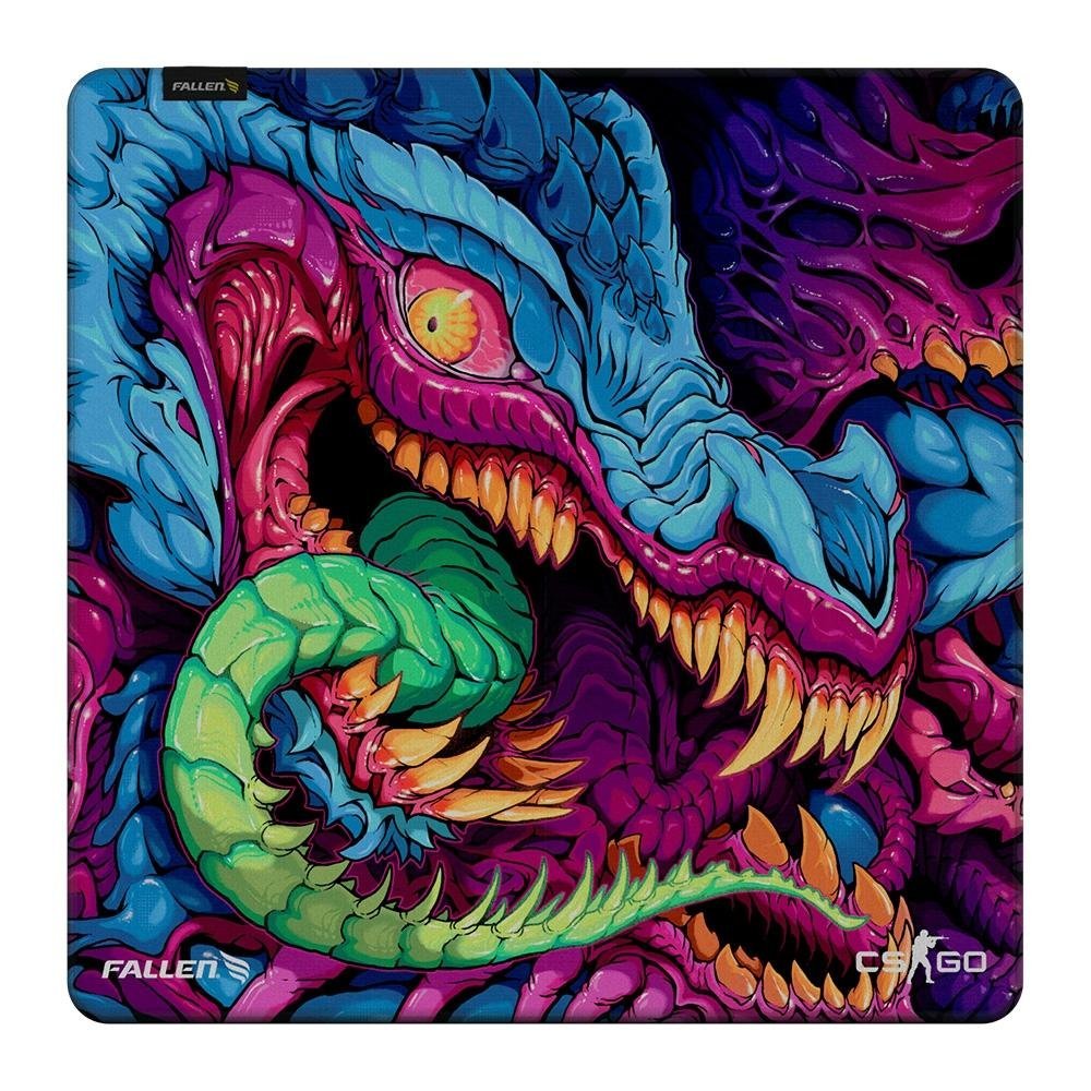 Mousepad Fortrek Speed Medium Preto/Vermelho - MPG101