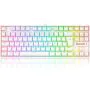 Teclado Mecânico Redragon Gamer Kumara RGB Branco Switch Brown - K552W-RGB (PT-BROWN)