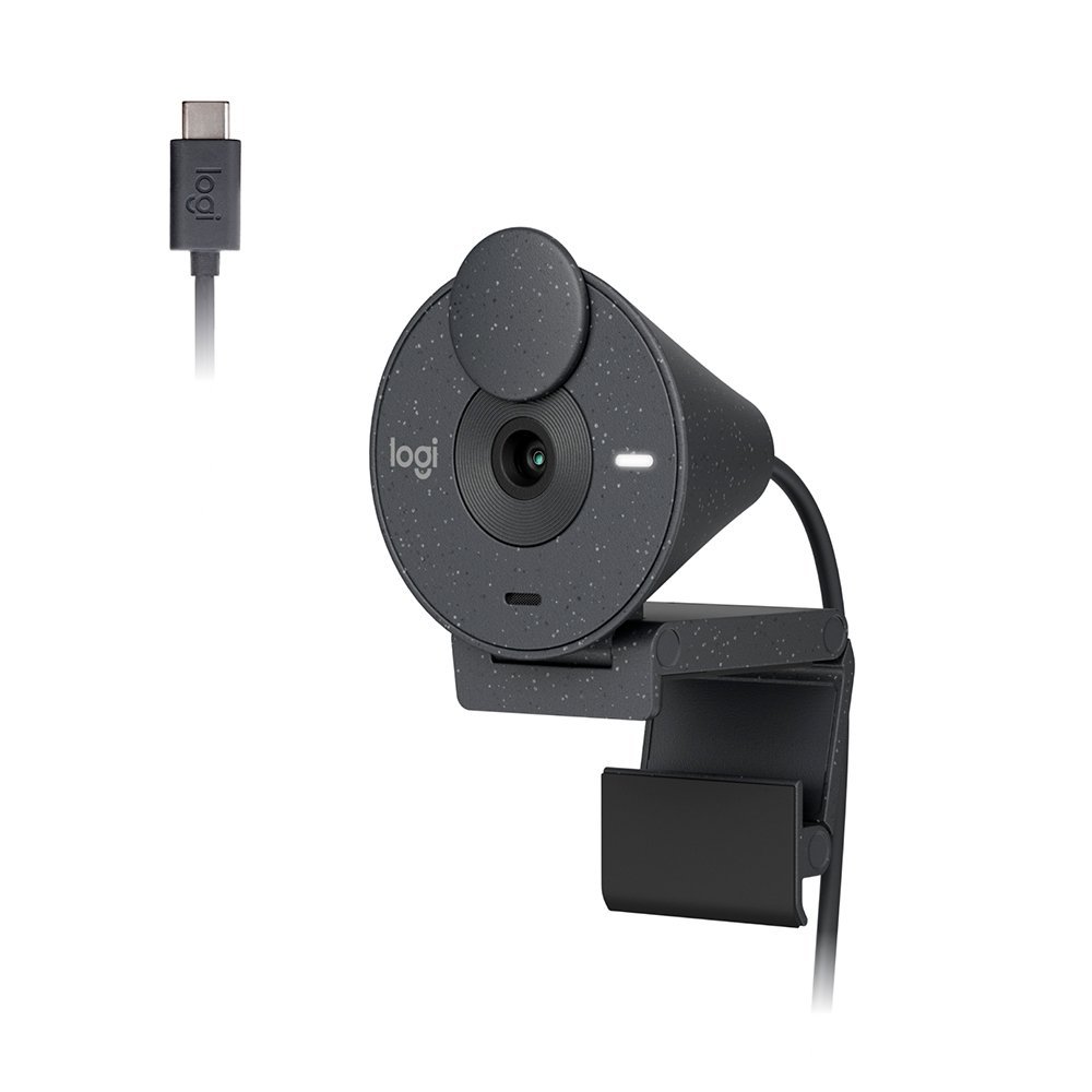 Webcam Logitech Brio 100 Full HD 1080p Grafite - 960-001586