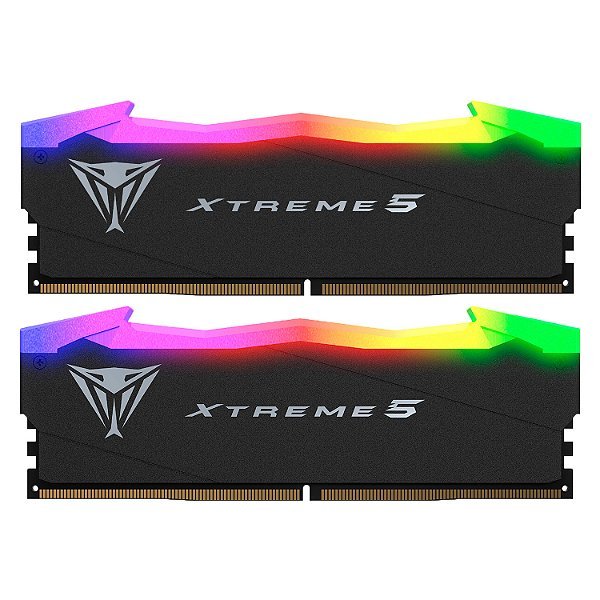 Memória RAM Patriot Viper Xtreme RGB 48GB (2x24GB) DDR5 7600MHz C36 - PVX548G76C36K