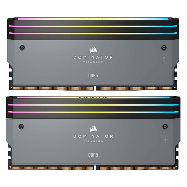Memoria Corsair Dominator Titanium RGB 64GB (2X32GB) DDR5 6000MHZ C30 AMD EXPO - CMP64GX5M2B6000Z30