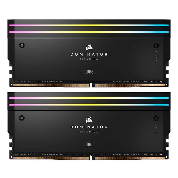 Memória RAM Corsair Dominator Titanium RGB 32GB (2x16GB) DDR5 7200MHz C34 - CMP32GX5M2X7200C34
