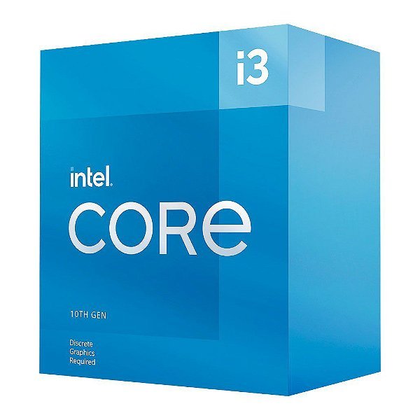 Processador Intel Core I3 10105F Comet Lake 3.7Ghz / 4.4Ghz 6MB Cache LGA 1200 - BX8070110105F