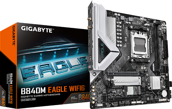 Placa Mãe Gigabyte B840M EAGLE WIFI6