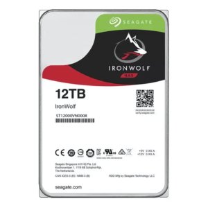 HD 12TB SEAGATE IRONWOLF, 3.5', SATA III 6GB/S, 7200RPM, CACHE 256MB - ST12000VN0008 - Imagem 2