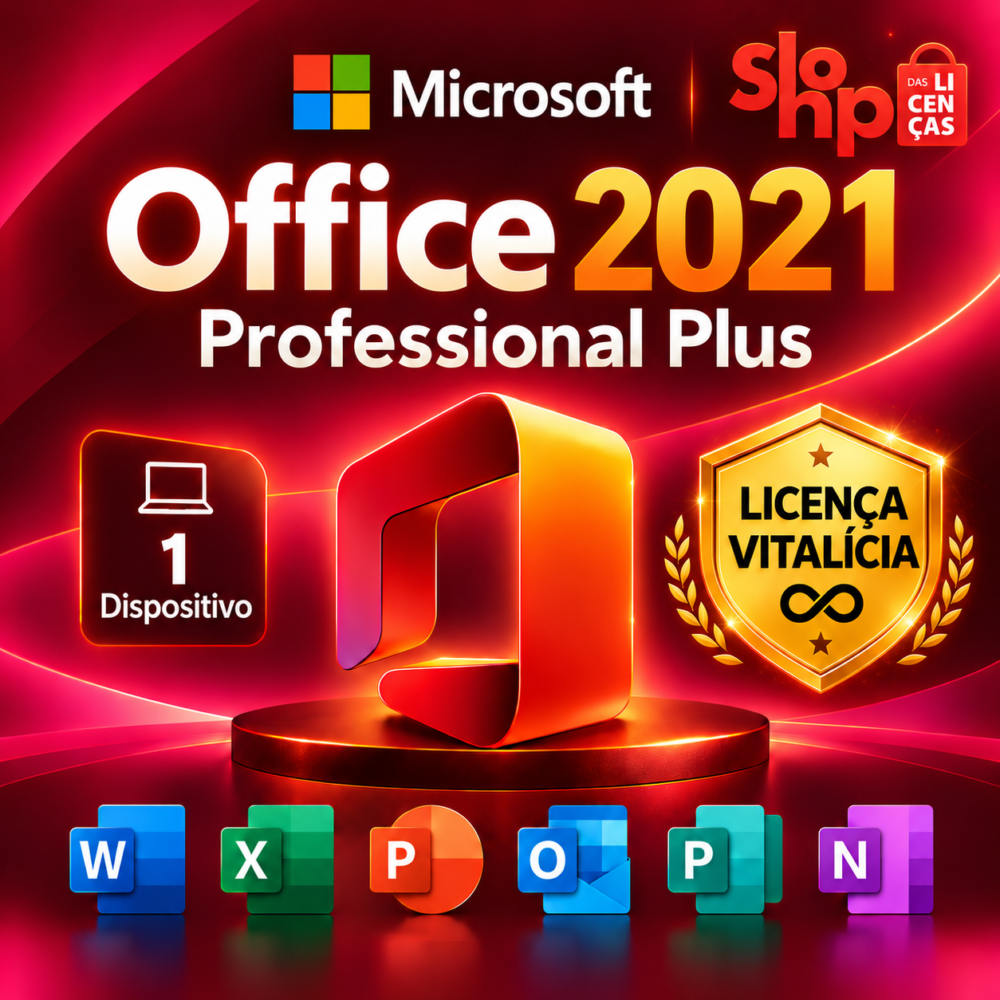 Office 2021 Pro Plus - Licença Digital - ESD