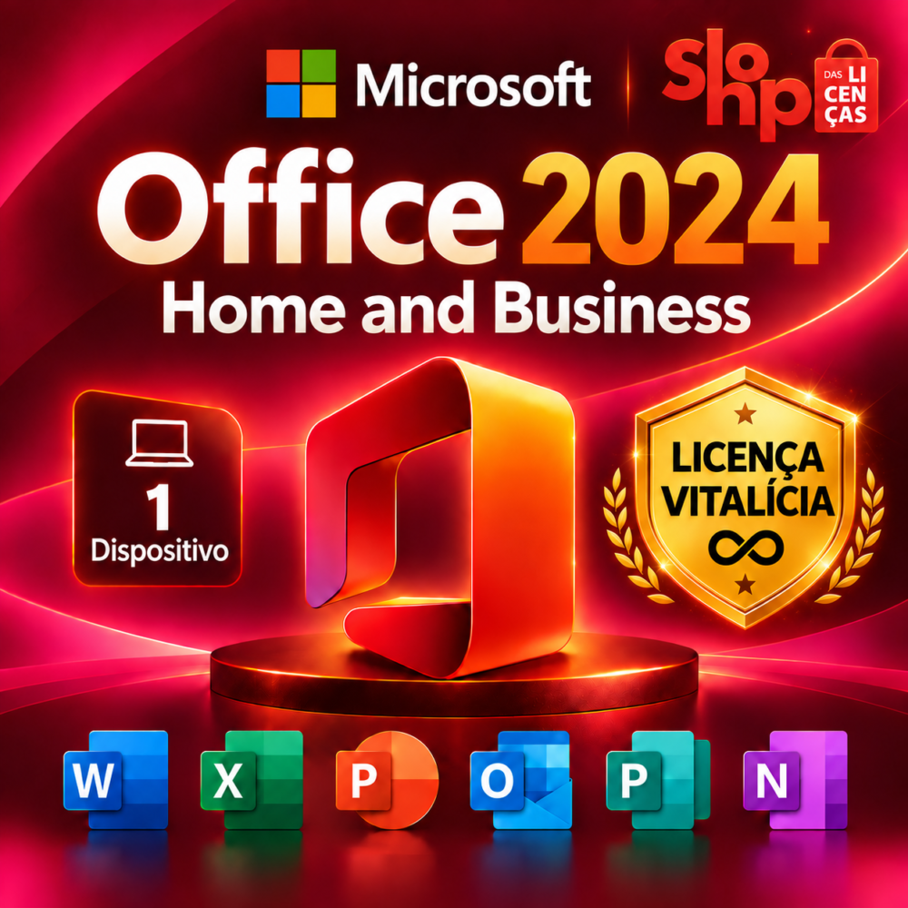 Office 2024 Home And Business - Licença Digital - ESD