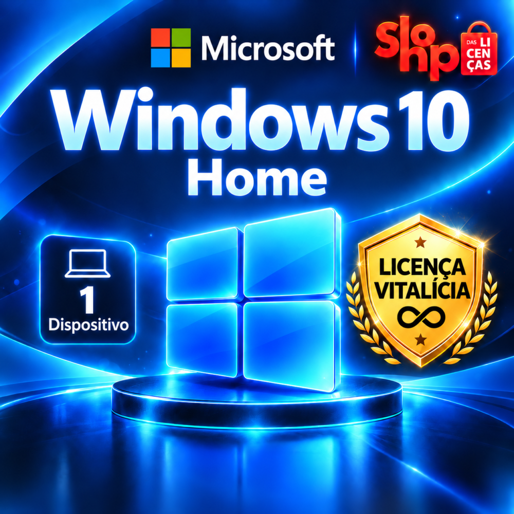 Windows 10 Home - Licença Digital - ESD
