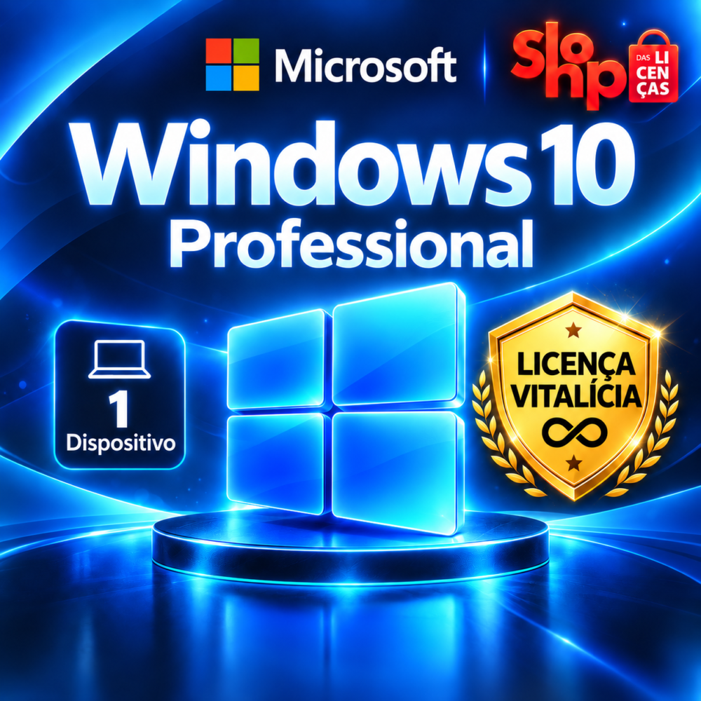 Windows 10 PRO - Licença Digital - ESD