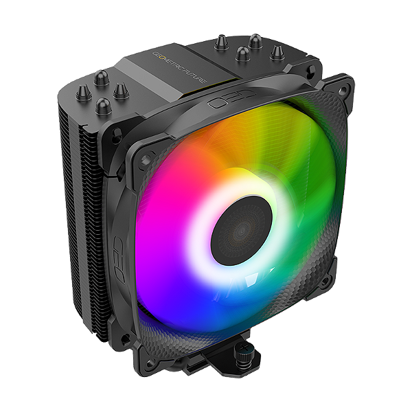 Cooler para CPU Geometric Future Tiger Prawn RGB Preto - 1DPWBK0400020