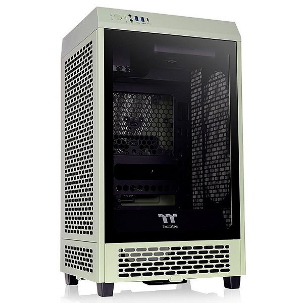 Gabinete Thermaltake The Tower 200 Matcha Green Mini Tower Mini-ITX Verde Sem Fonte Com 2 Fans - CA-1X9-00SEWN-00