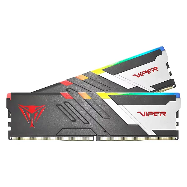Memória RAM Patriot Viper Venom RGB 32GB (2x16GB) DDR5 7200MHz C34 - PVVR532G720C34K
