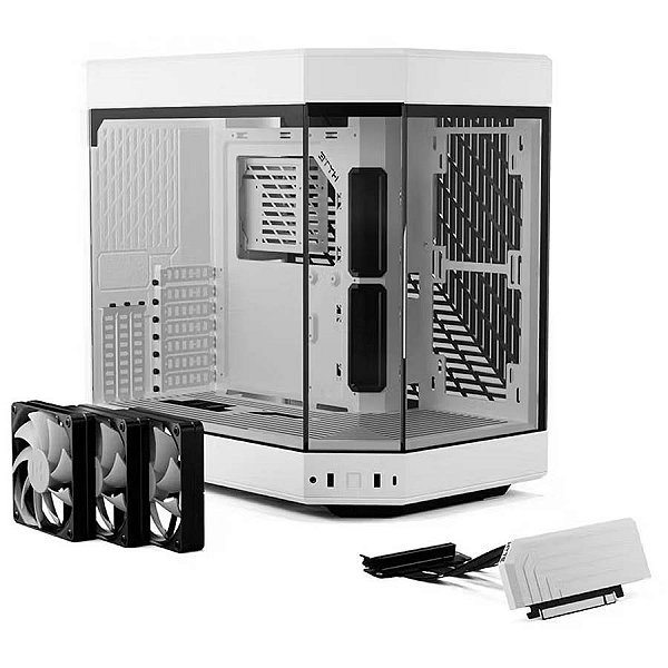 Gabinete Gamer HYTE Y60 Snow Mid Tower - CS-HYTE-Y60-WW