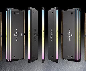 Memória RAM Corsair Dominator Platinum RGB 64GB (2x32GB) DDR5 5600MHz C40 Branca - CMT64GX5M2B5600C40W