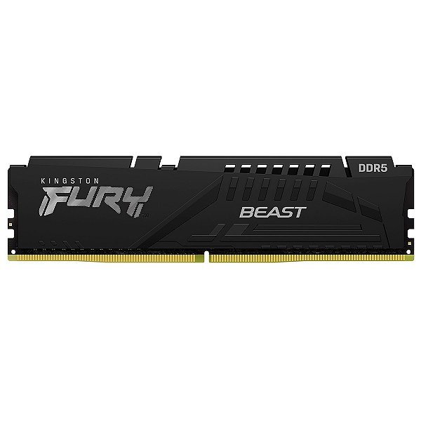 Memória RAM Kingston Fury Beast 8GB DDR5 5200 MHz C40 - KF552C40BB-8