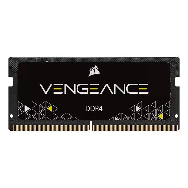 Memória RAM Corsair Vengeance 16GB DDR4 2666 MHz C18 para Notebook - CMSX16GX4M1A2666C18