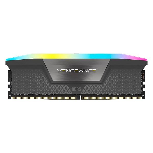 Memória RAM Corsair Vengeance RGB 8GB DDR5 5200 MHz C40 - CMH8GX5M1B5200C40