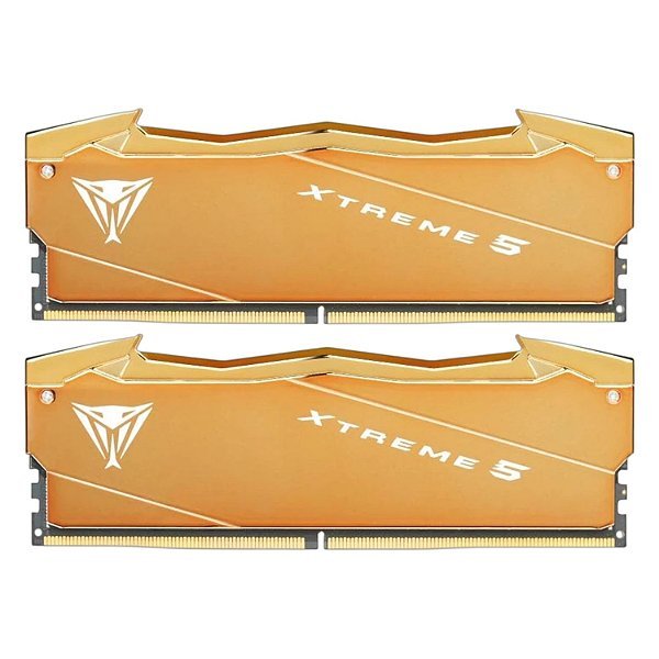 Memória RAM Patriot Viper Xtreme 5 Aurum 64GB (2x32GB) DDR5 6000MHz C30 - VXA564G6030K