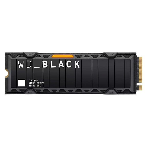 SSD 1TB Western Digital WD Black SN850X M.2 NVMe PCIe 4.0 7300MBs/6600MBs - WDS100T2XHE