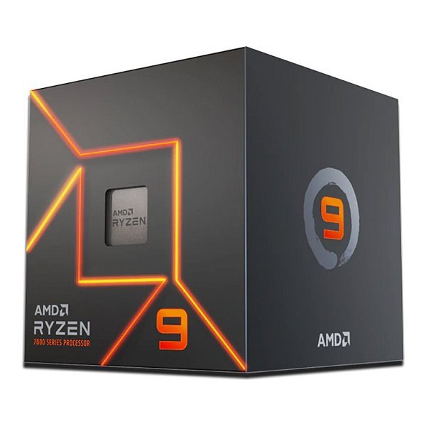 Processador AMD Ryzen 9 7900 3.7GHz/ 5.4GHz 12-Core 76MB AM5 - 100-100000590BOX