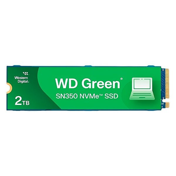 SSD 2TB Western Digital WD Green SN3000 M.2 NVMe PCIe 4.0 5000MB/s 4200MB/s - WDS200T4G0E